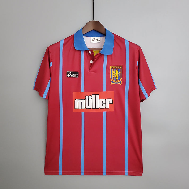 Camisa Aston Villa Home 93/95 - Versão Retro
