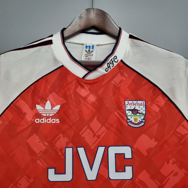 Camisa Arsenal Home 90/92 - Versão Retro