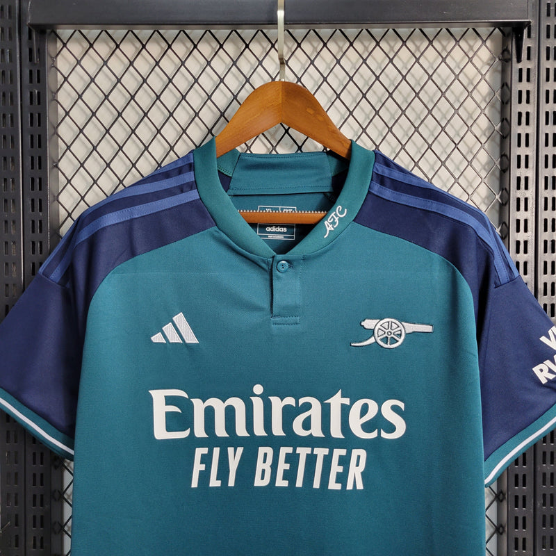 Camisa Arsenal Third 23/24 - Versão Torcedor