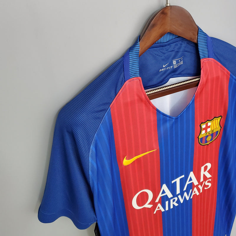 Camisa Barcelona Home 16/17 - Versão Retro