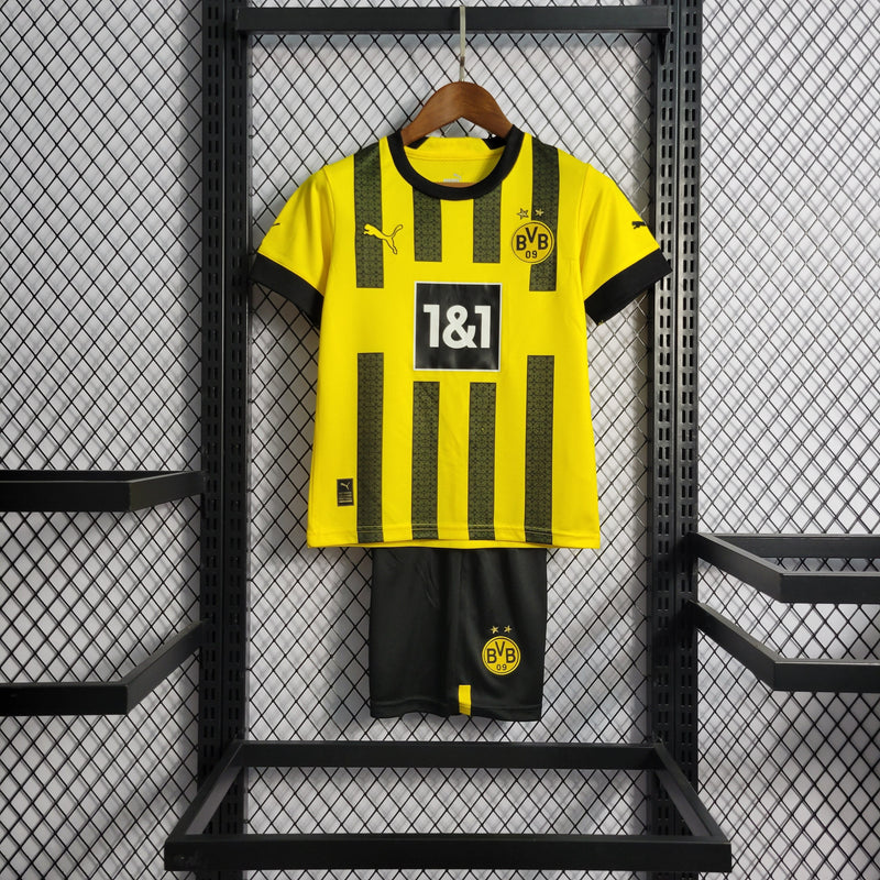 Kit Infantil Borussia Dortmund Home 22/23