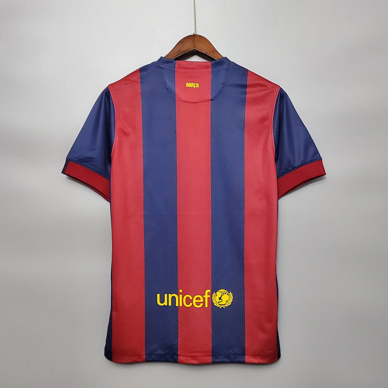 Camisa Barcelona Home 14/15 - Versão Retro