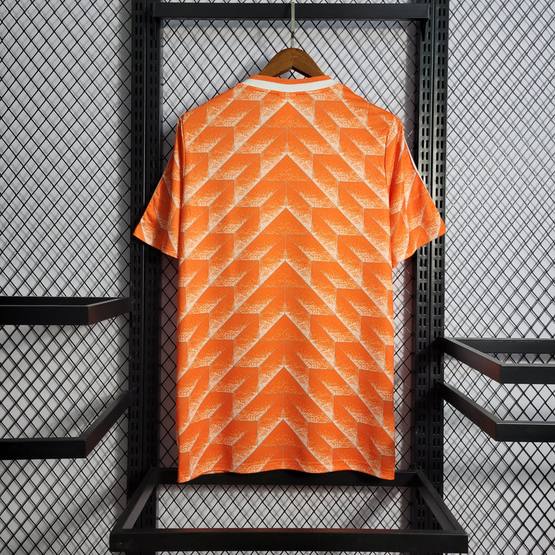 Camisa Holanda Home 1988 - Versão Retro
