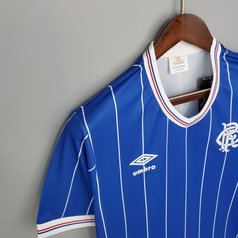 Camisa Rangers Home 82/83 - Versão Retro