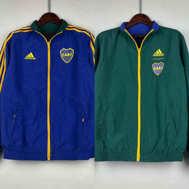 Jaqueta Corta Vento Boca Juniors Dupla Face 2023
