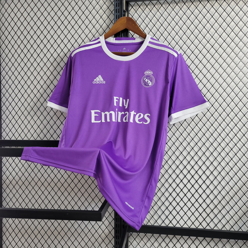 Camisa Real Madrid Away 17/18 - Versão Retro