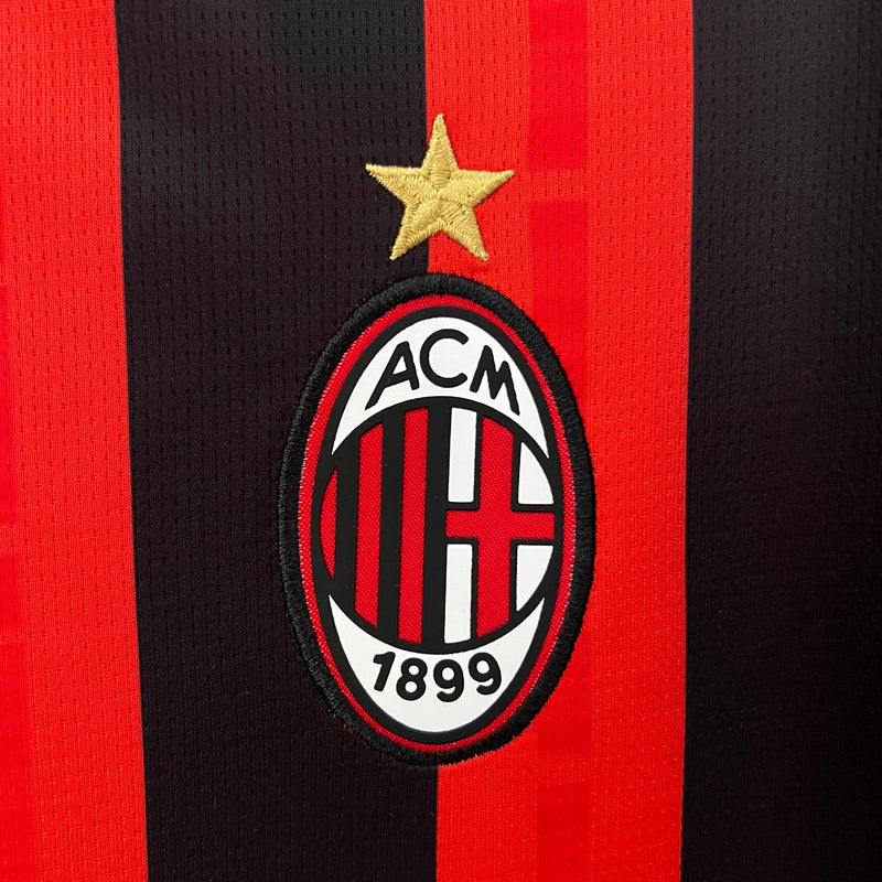 Camisa Milan Home 24/25 - Versão Torcedor