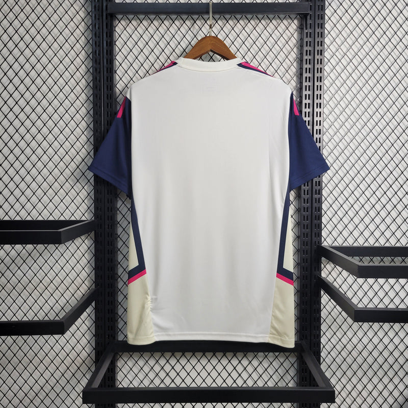 Camisa Arsenal Treino Branco 23/24 - Versão Torcedor